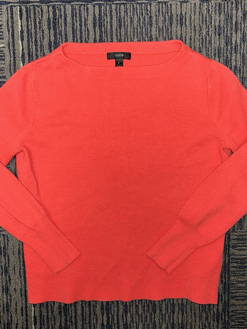 J.Crew Women’s Merino Wool Knit Crewneck Pull Over Sweater Pink Small
